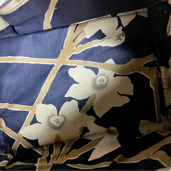 T. Cappelli Vintage Aztec Southwestern Bag Authentic with Gold Ring Leather Trim - Picture 10 of 10